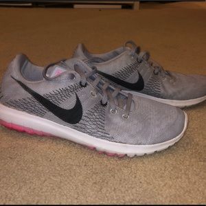 NIKE FLEX GRAY & PINK